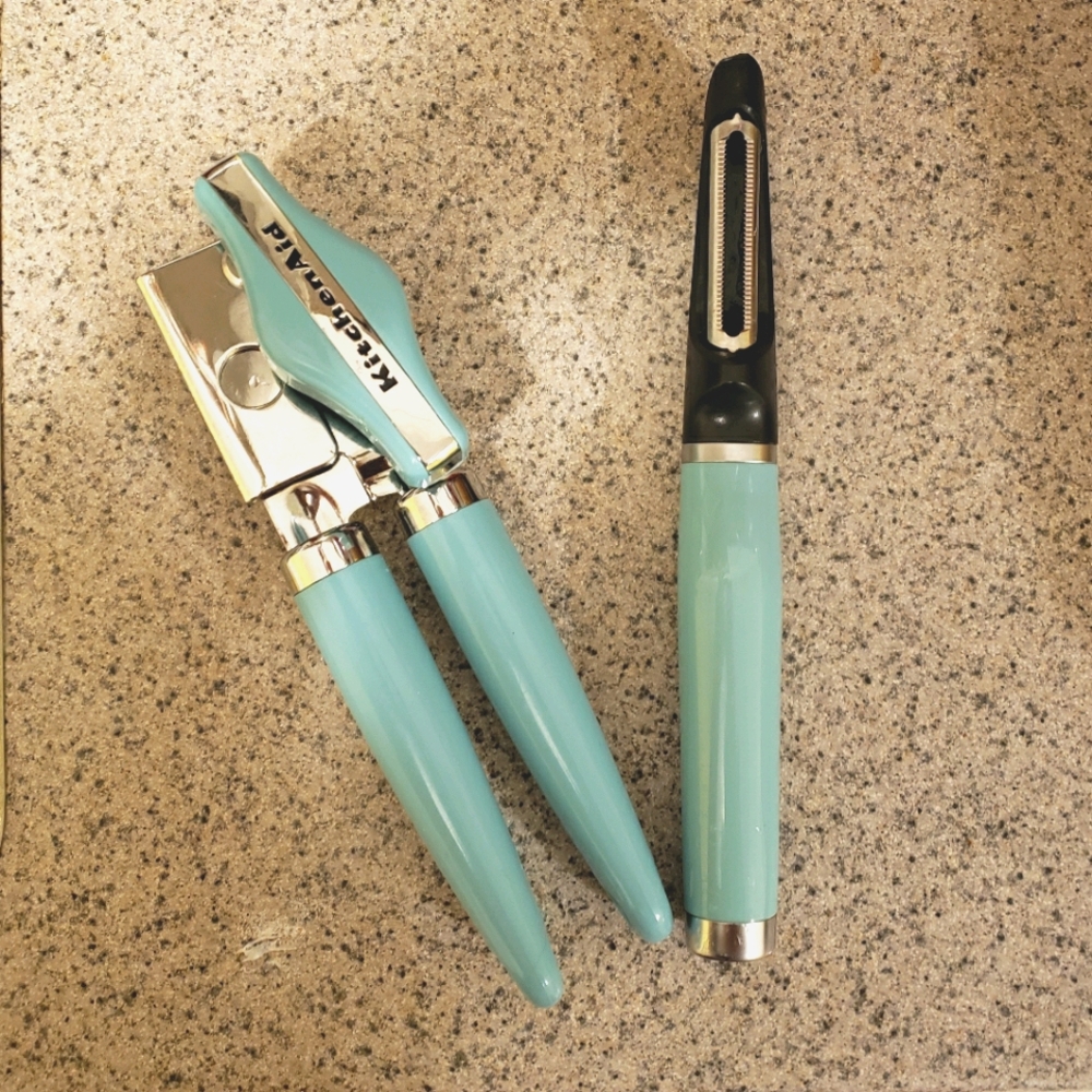 KitchenAid Can Opener & Peeler Aqua Sky